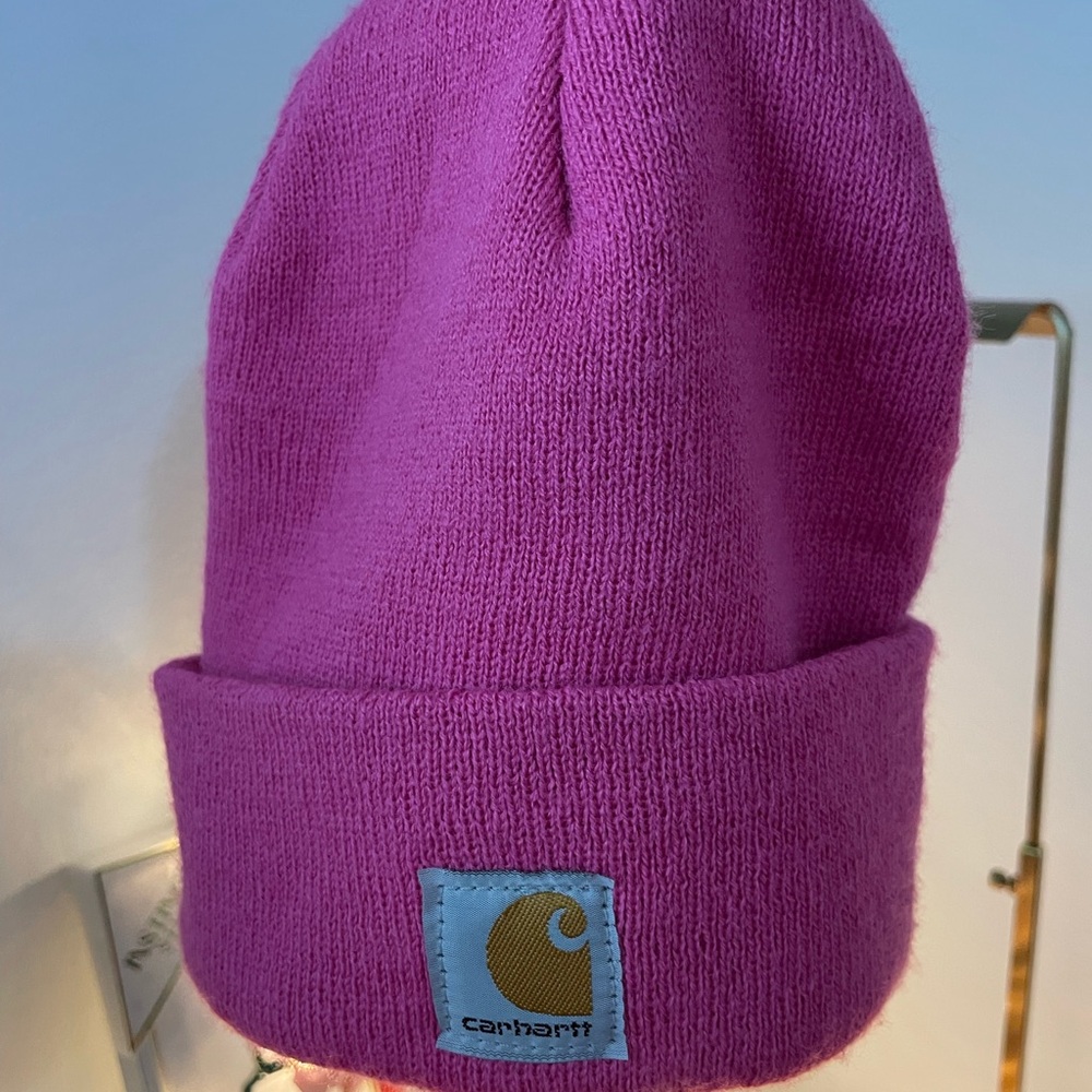 Carhartt Kids Fuchsia Knit Hat